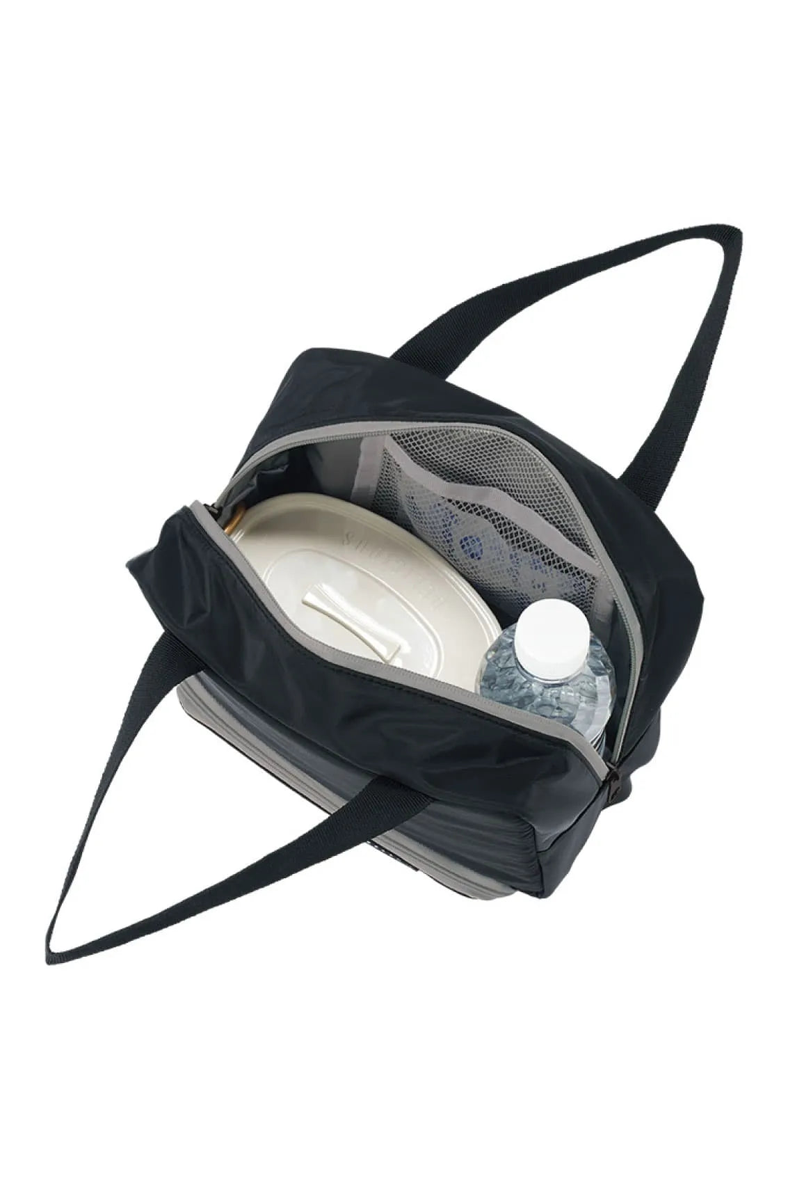 Insulated Lunch Tote Bag With Built-In Phone Stand