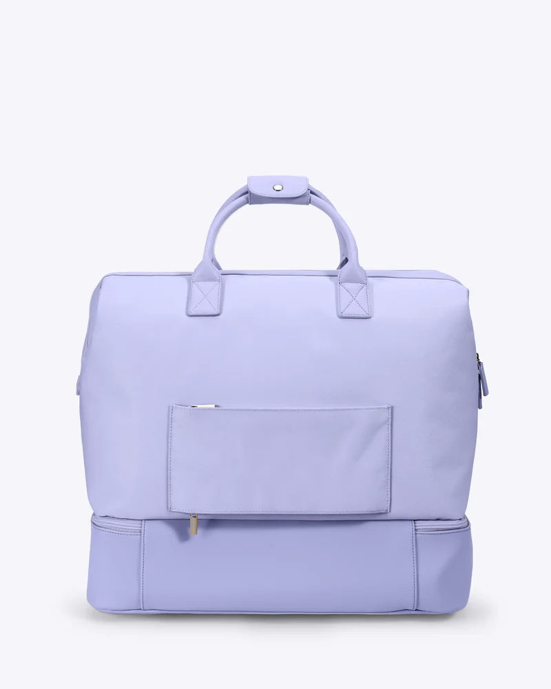 Dual Layer Water Resistant Underseat Weekender Travel Bag