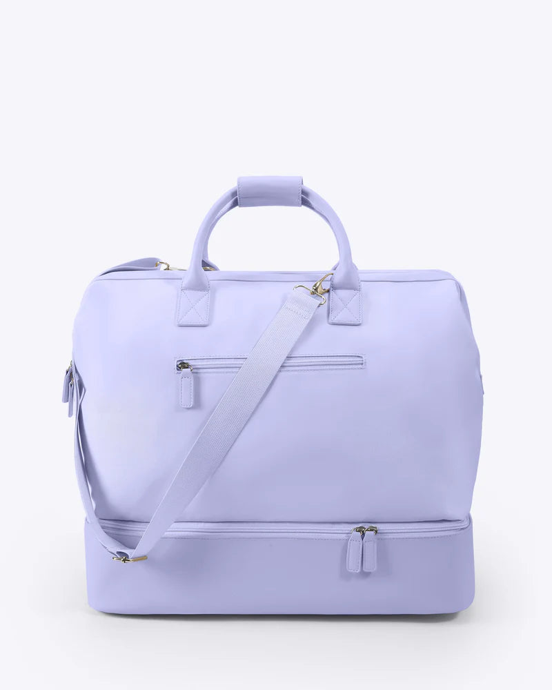 Dual Layer Water Resistant Underseat Weekender Travel Bag