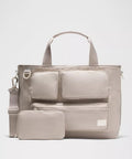 Water Repellent Multi Pocket Recycled Polyester Lunch Tote Bag