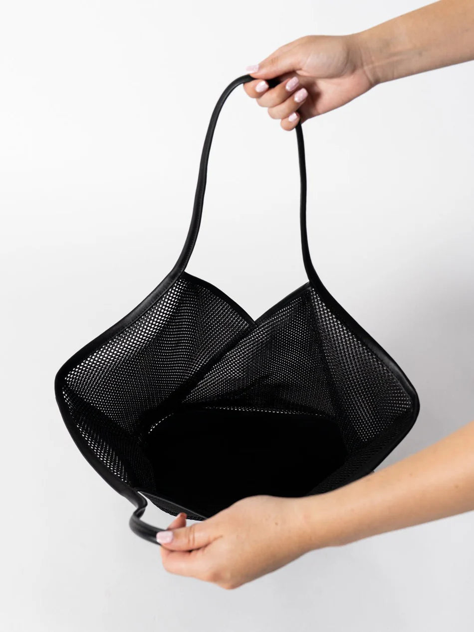 Breathable Mesh Crossover Large Capacity Beach Tote Bag