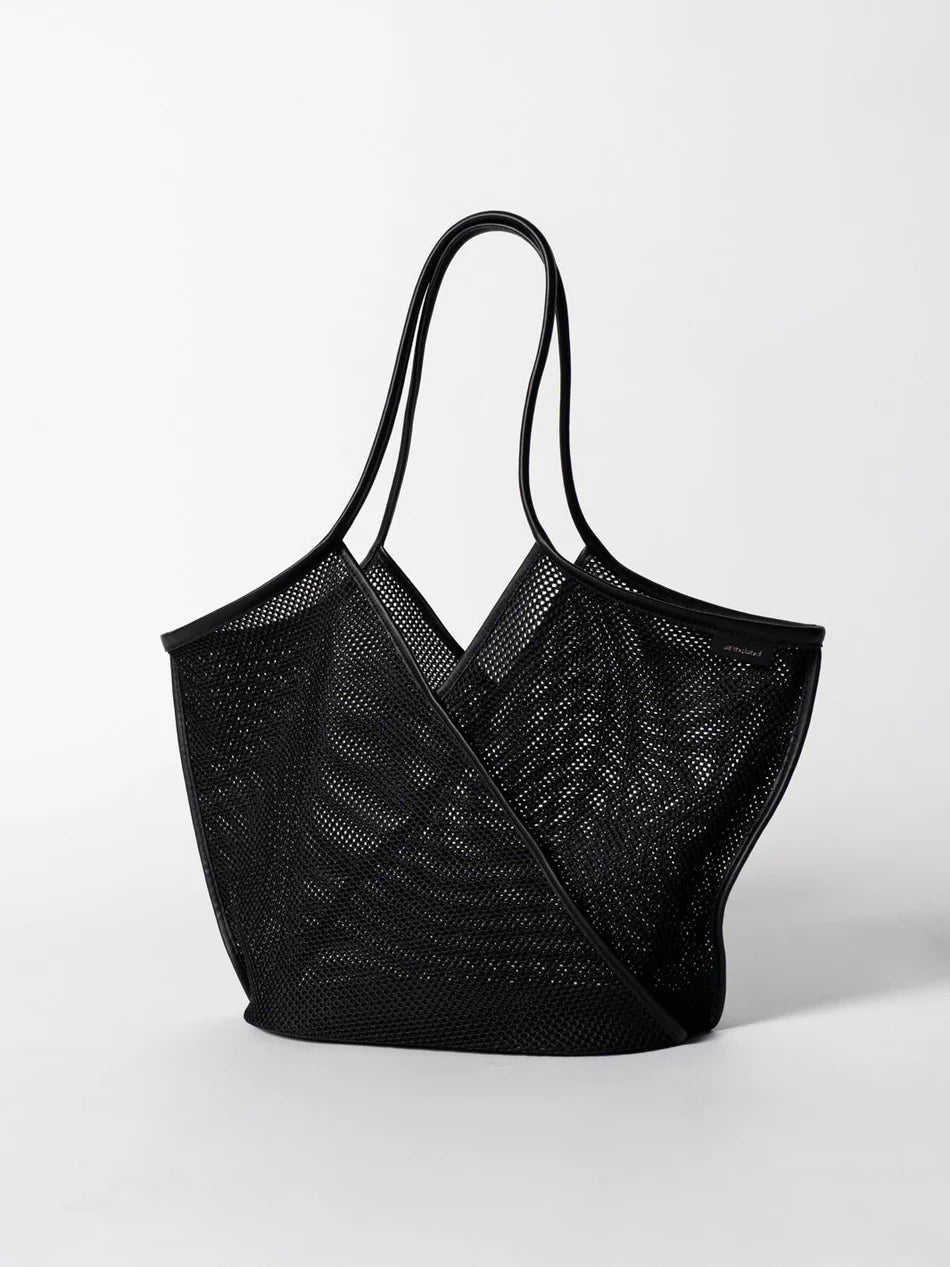 Breathable Mesh Crossover Large Capacity Beach Tote Bag