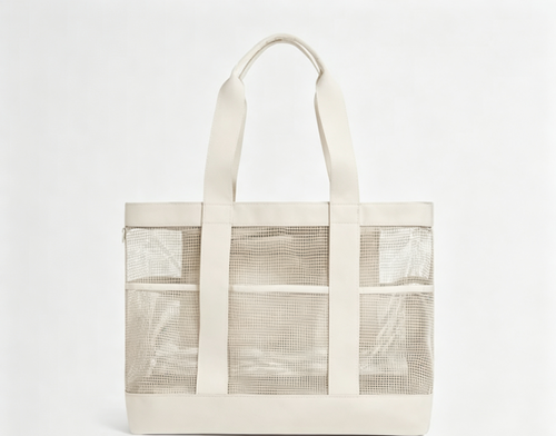 40L Quick Dry Mesh Water Resistant Large Beach Tote Bag