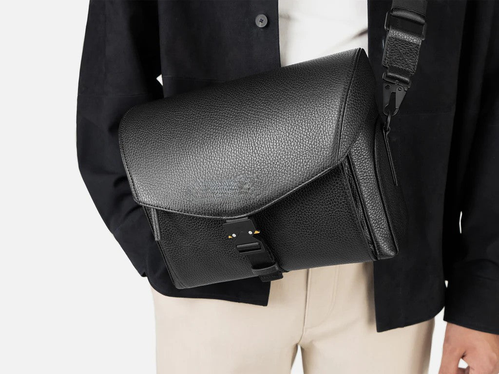Adjustable Divider Flip Buckle Camera Messenger Crossbody Bag